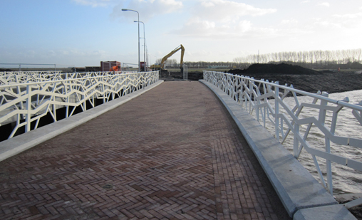 First three bridges in the Blaricummermeent  have been realized